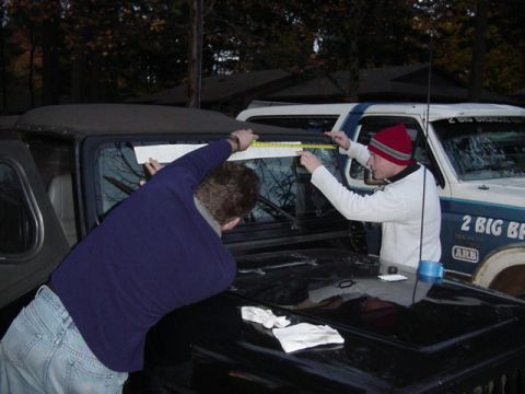1989 Ford Bronco - Measuring up franks new sticker at 7:15 AM