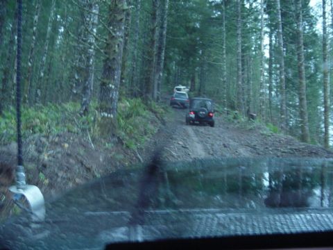 1989 Ford Bronco - Up the hill we go
