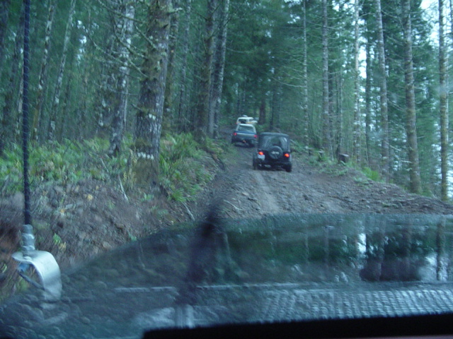 Up the hill we go