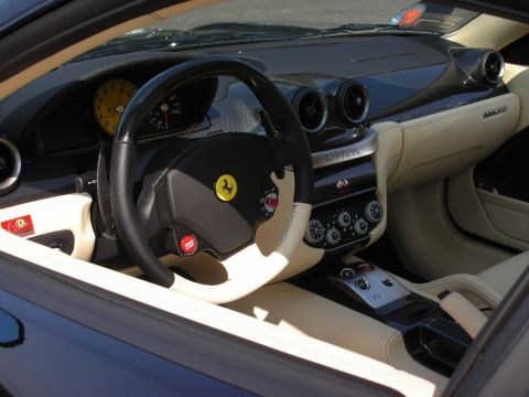 1998 Ford Crown Victoria - Interior view of a luxury car, showing the dashboard, steering wheel, and center console.