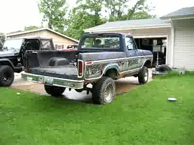 1995 Ford F-150 - 79 F-150 351M straight pipes