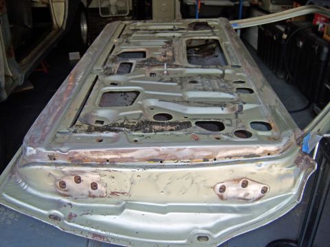 1967 Ford Ranchero - inside of drivers door