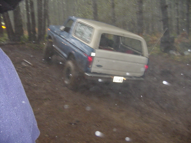 Really nasty noises from Tommys bronco coming up can opener