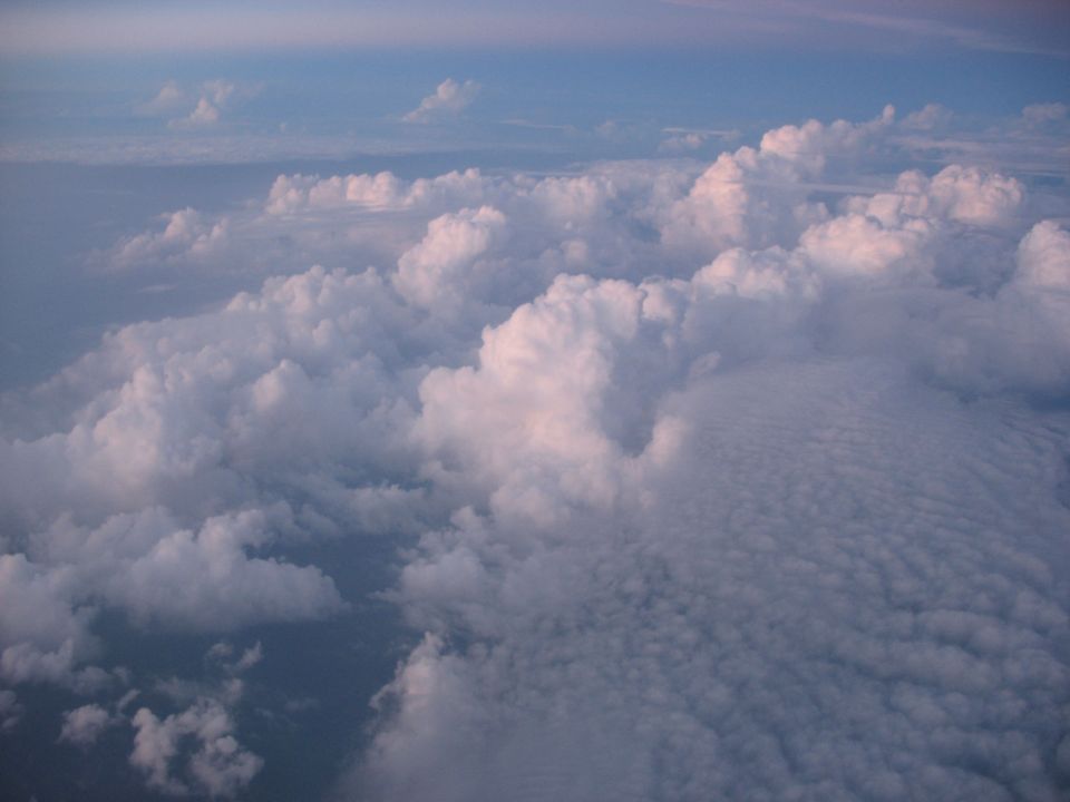 Clouds from above