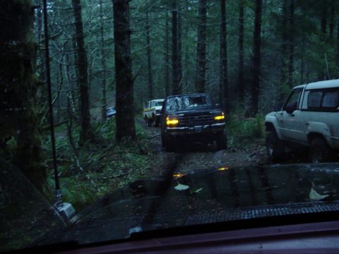 1989 Ford Bronco - After watching Kurt struggle, most of us decide to turn around