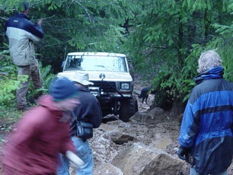1989 Ford Bronco - Back at the top, Bernie is coming out