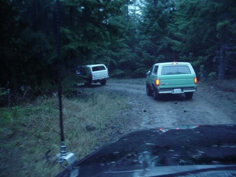 1989 Ford Bronco - Heading toward Firebreak 5