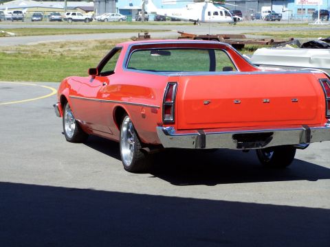 1973 Ford Ranchero - new wheels & tires installed; front: 235/40-18 on 18X8 Coy's C-5's rear: 255/35-20 on 20X10 Coy's C-5's