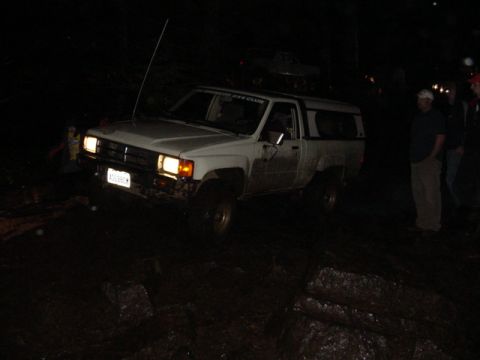 1989 Ford Bronco - Down by the big rock on firebreak 5