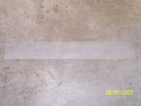 1998 Dodge Avenger - Sheet of Gutter Guard from Lowes