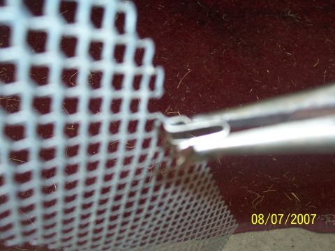 1998 Dodge Avenger - Close clip, this helps them stay on