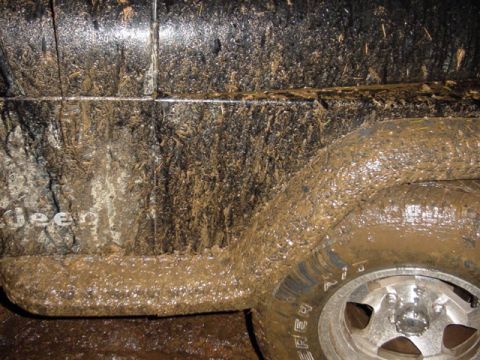 1989 Ford Bronco - Gooey jeep fender