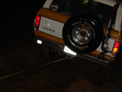 1989 Ford Bronco - Good shot of the back of Tonys truck