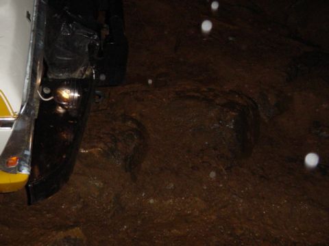 1989 Ford Bronco - Tonys rock problem