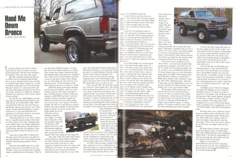 FOTM - 1986 Ford Bronco