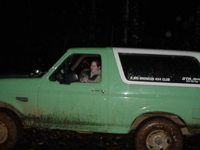 Patricks bronco did well for a stock truck