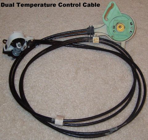 1983 Ford Bronco - Dual Cables for '92-96 Temperature Blend Door from a '96 F150 Upgrade for all '92-96 trucks with a single cable, per Ford TSB below. Dual c…