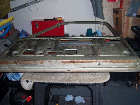1967 Ford Ranchero - right door before any work performed to it