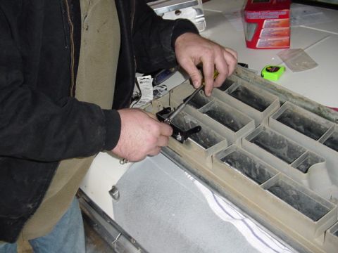 1989 Ford Bronco - We bolted them right to the grille, so that they will be protected and look clean