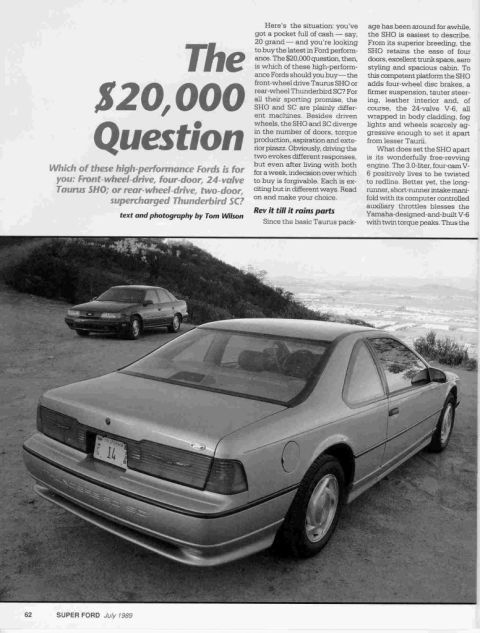 1993 Ford Taurus - A silver coupe is shown from the rear, with another car visible in the background.