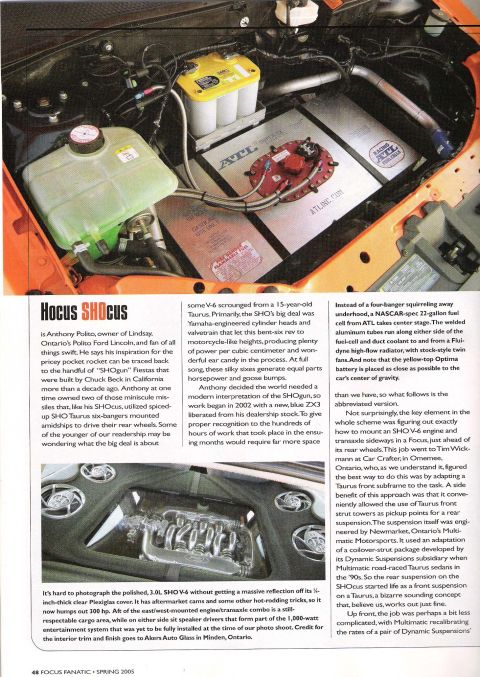 1993 Ford Taurus - The engine bay features a yellow top Optima battery and an ATL fuel cell, with various hoses and components visible.