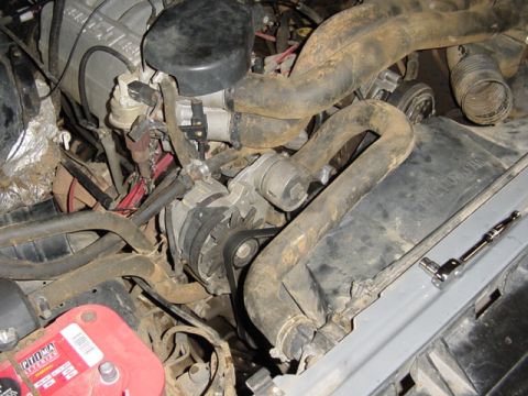 1989 Ford Bronco - The passenger stuff with all the A/C stuff removed