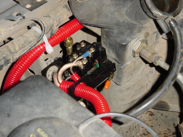 So we got it all wired in, And the lid wont fit....Gotta move it