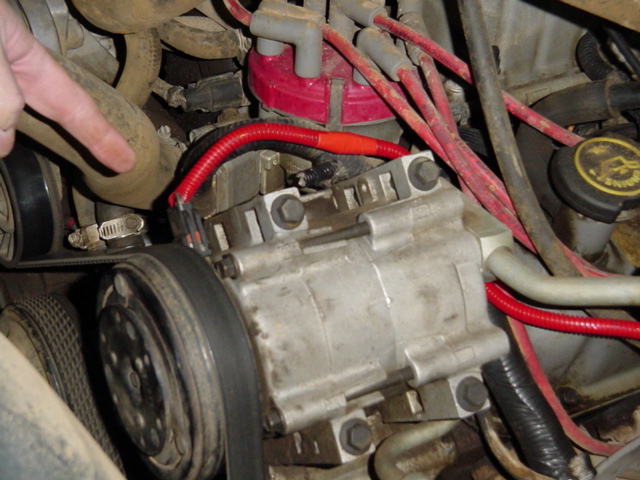 New wiring to the pump