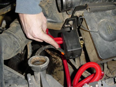 1989 Ford Bronco - For now I turn it on and off here