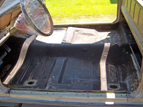 1967 Ford Ranchero - drivers side floor