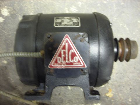 1995 Ford Bronco - This is a Delco electric motor with a Dayton, Ohio label. It has a pulley on the right side.