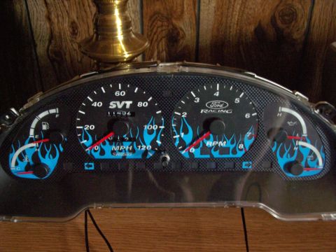 1994 Ford Probe - speed hut overlay with red sharpie mod