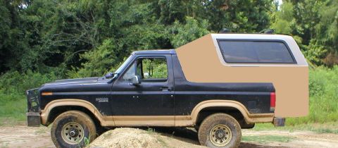1983 Ford Bronco - Just a freaky idea I've been contemplating.