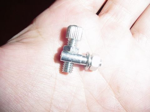 1989 Ford Bronco - This thingie will go at the end of the cable to give me a mount and some adjustment