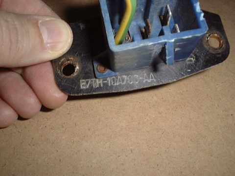 1987 Ford Bronco - Shot of the Part Number