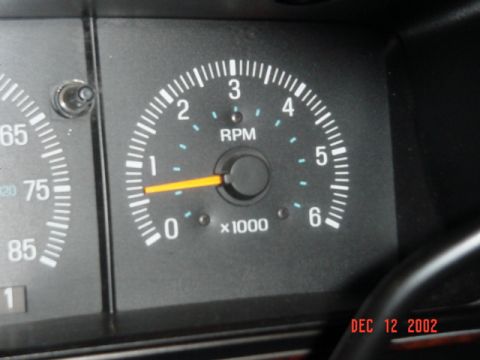 1989 Ford Bronco - Normal idle