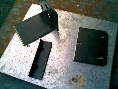 2003 Ford Crown Victoria - after cutting it into pieces and welding it back together so it would fit.