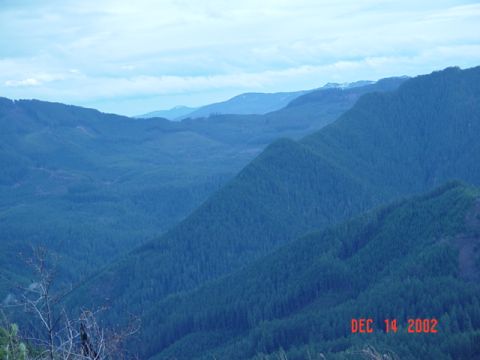 1989 Ford Bronco - Veiw on the way up the hill