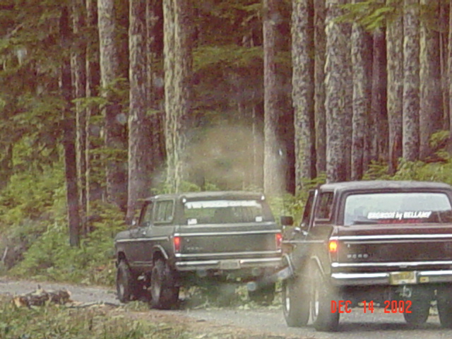 Some wood in the road