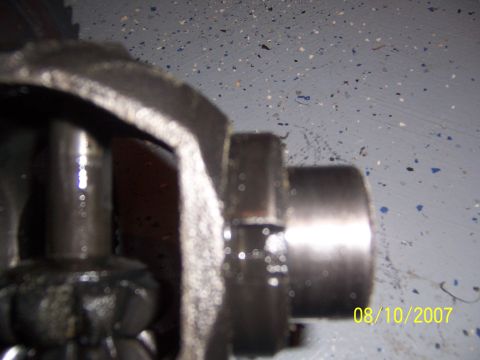 1994 Ford Probe - Step where speedometer gear sits is machined. MSP LSD is not.