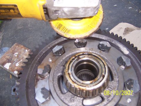 1994 Ford Probe - Ground just enough off outer edge.