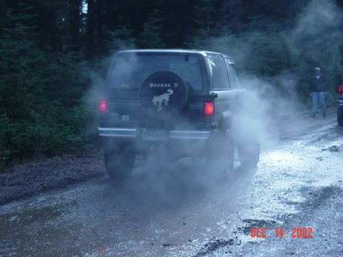 1989 Ford Bronco - Little steam