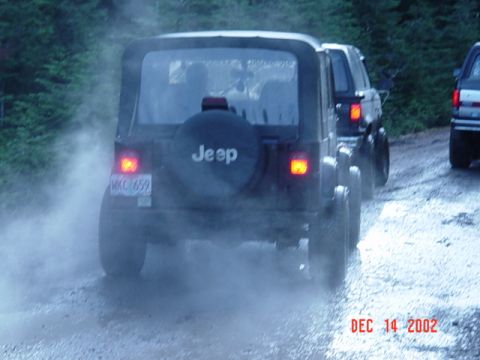 1989 Ford Bronco - Look at all the steam