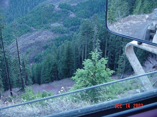Another veiw of the dropoff