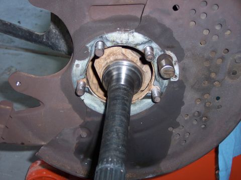 1996 Ford Bronco - Spindle and Seal Off