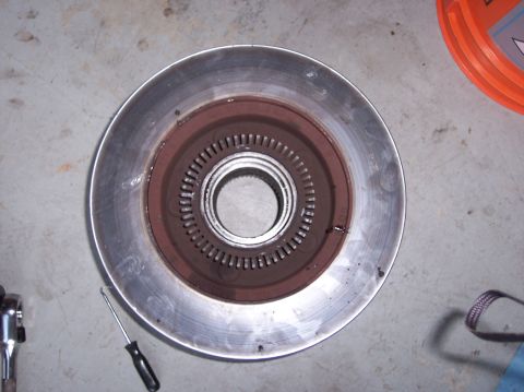 1996 Ford Bronco - Hub Cleaned Up and Without Bearings or Race