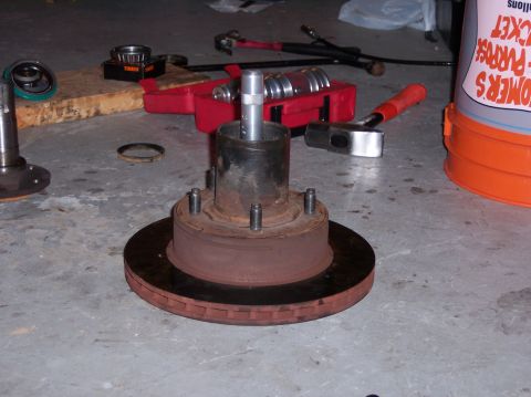 1996 Ford Bronco - Race Installation on Other Side of Hub