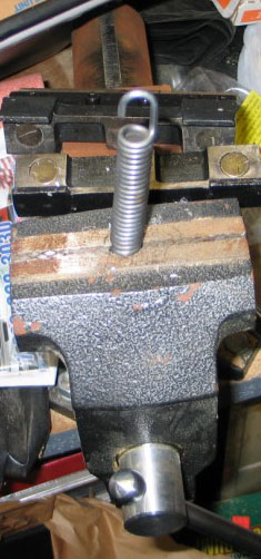1994 Ford Bronco - Stick it in a vise, just to hold it so you can bend it.