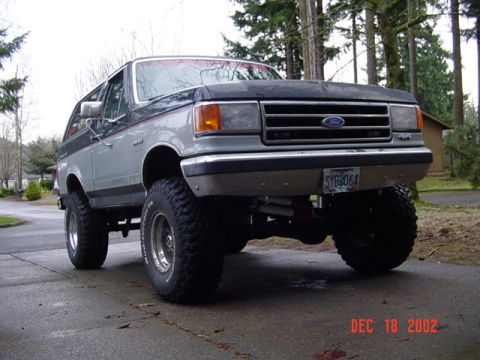 1989 Ford Bronco - Rodent veiw