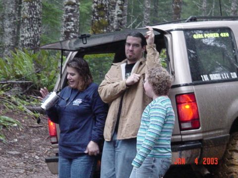1989 Ford Bronco - Hiding from the rain
